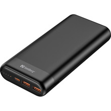 Powerbank Sandberg PD 65W 3A QC3.0 20000 mAh Black (420-62)