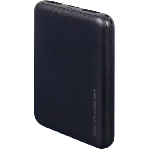 Powerbank GEMBIRD PB05-02 5000 мАч Black Комплектация  powerbank, документация, USB кабель