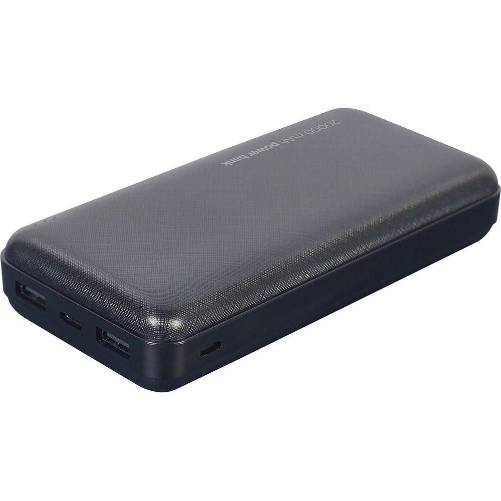 Powerbank GEMBIRD PB20-02 20000 мАч Black Ємність 20000