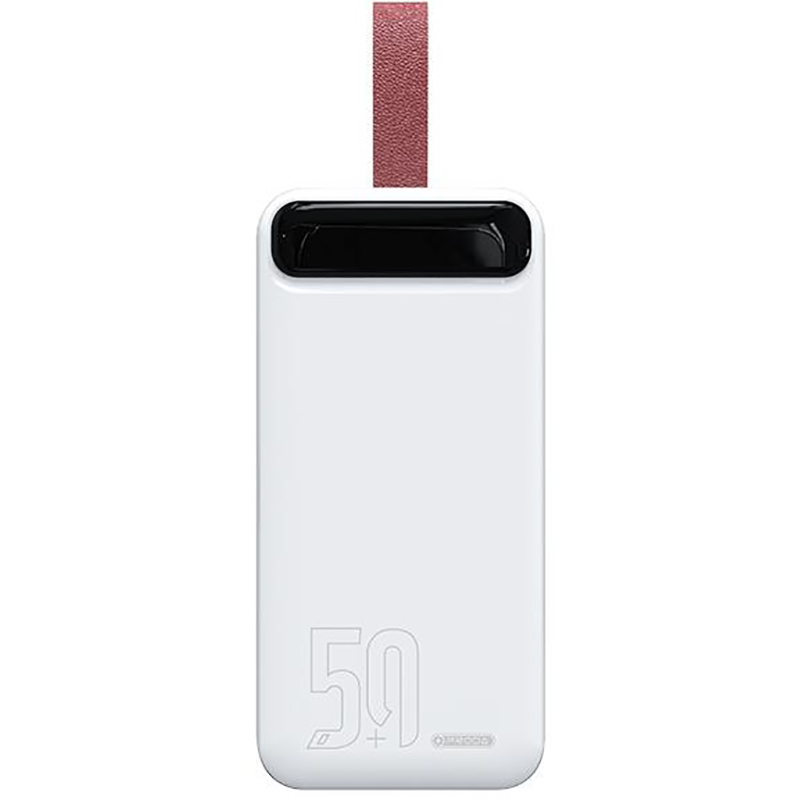 Powerbank Proda Proda Leader series PD P-97 50000 mAh, Type-C, micro USB input, 2 USB output White (PRD-PD-97-WT)