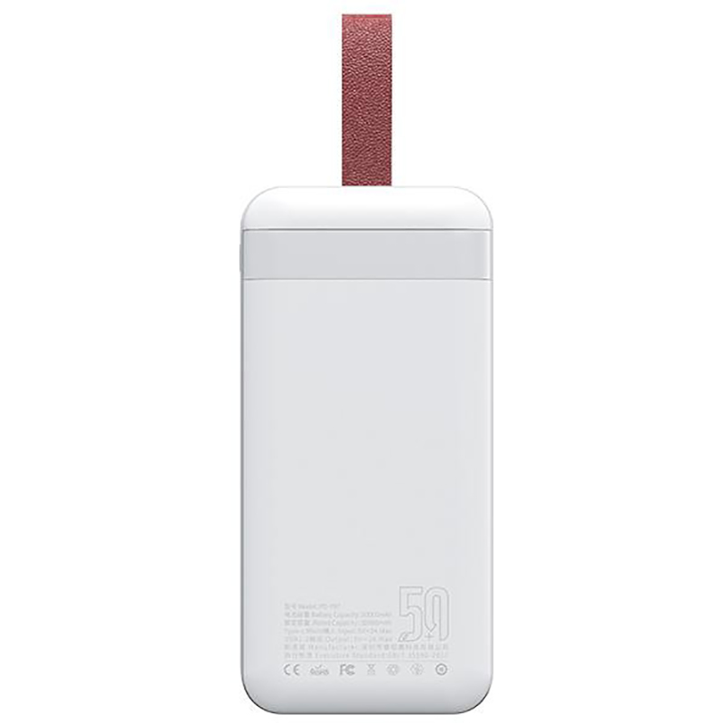 Powerbank Proda Proda Leader series PD P-97 50000 mAh, Type-C, micro USB input, 2 USB output White (PRD-PD-97-WT) Торговая марка Proda
