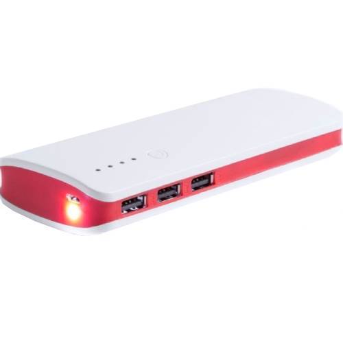 Powerbank VOYAGER KAPRIN 10000 mAh White/Red (V3856-05) Тип акумулятора Li-Ion