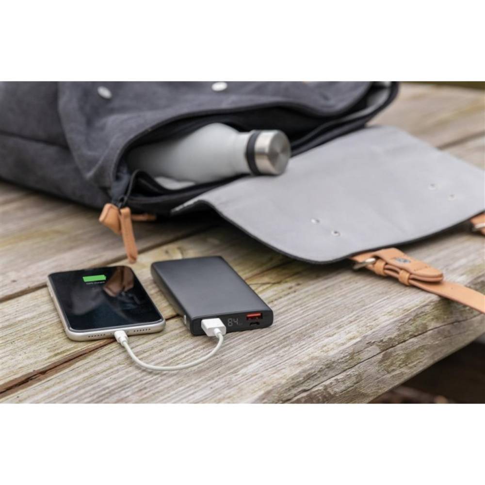 Powerbank XD COLLECTION Aluminium 18W 10000 mAh Черный (P322.241) Тип аккумулятора Li-Pol