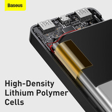 Powerbank BASEUS Bipow Overseas 15W 30000mAh Black (PPDML-K01)