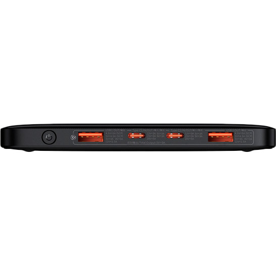 Powerbank BASEUS Blade Digital Display 100W 20000mAh Black Емкость 20000