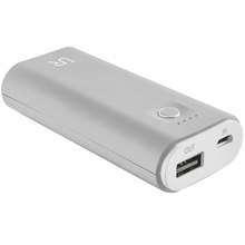 Powerbank TRUST URBAN REVOLT Cinco Powerbank 5200 grey/white (20508)