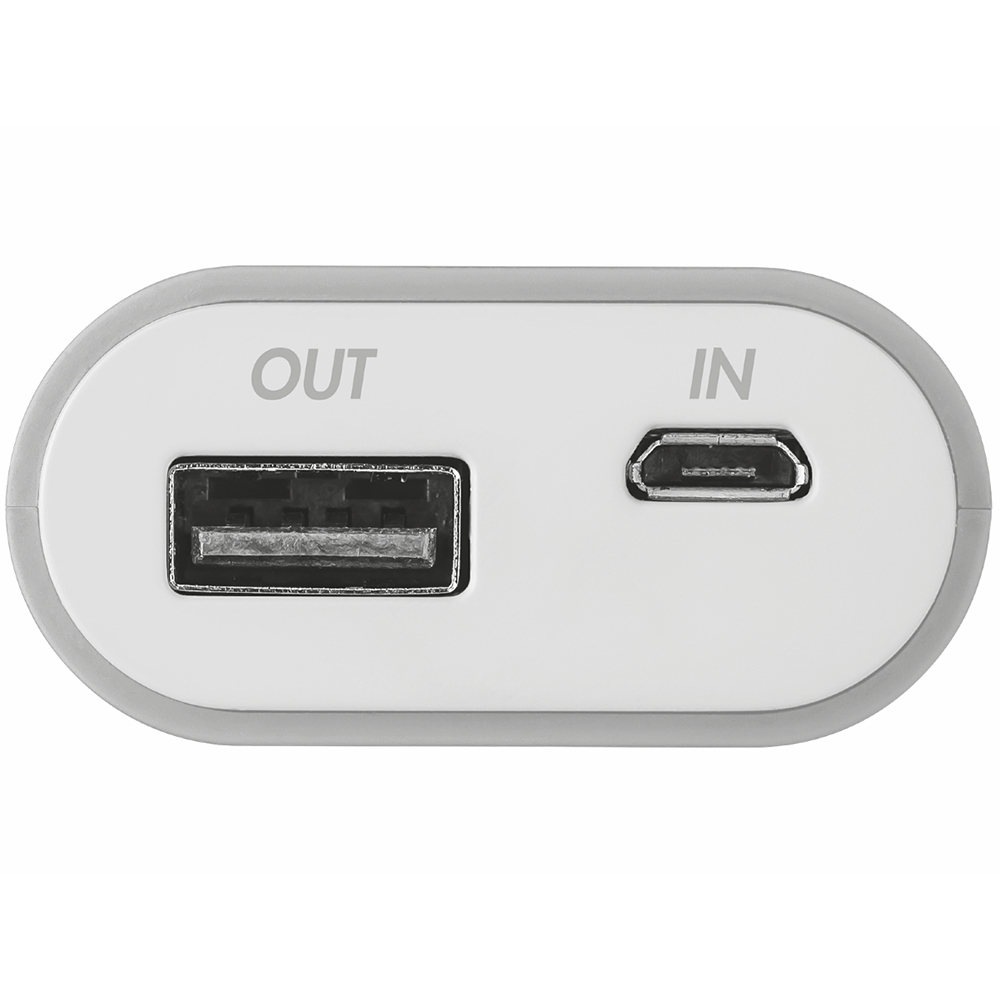 Powerbank TRUST URBAN REVOLT Cinco Powerbank 5200 grey/white (20508) Торговая марка TRUST