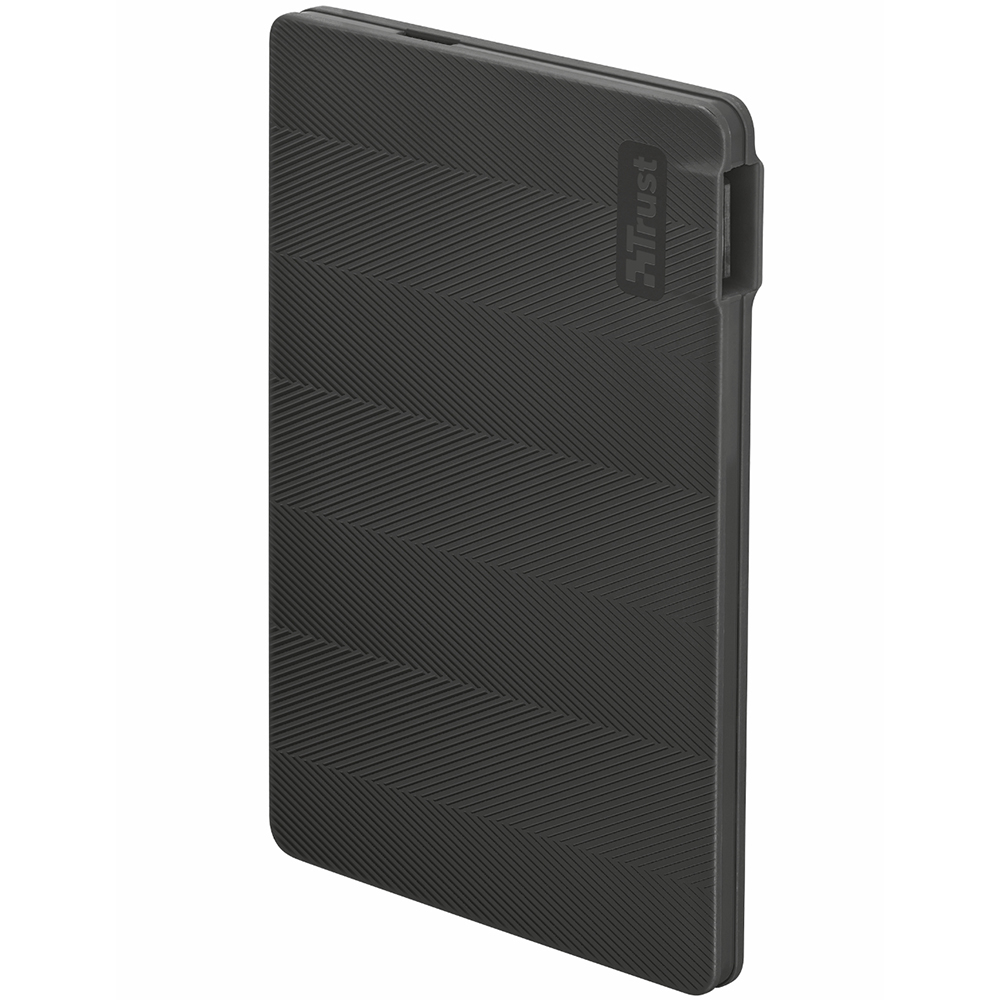 Powerbank TRUST Power Bank 2200T Ultra-thin Charger Black pattern (20912) Вхідний роз'єм micro-USB