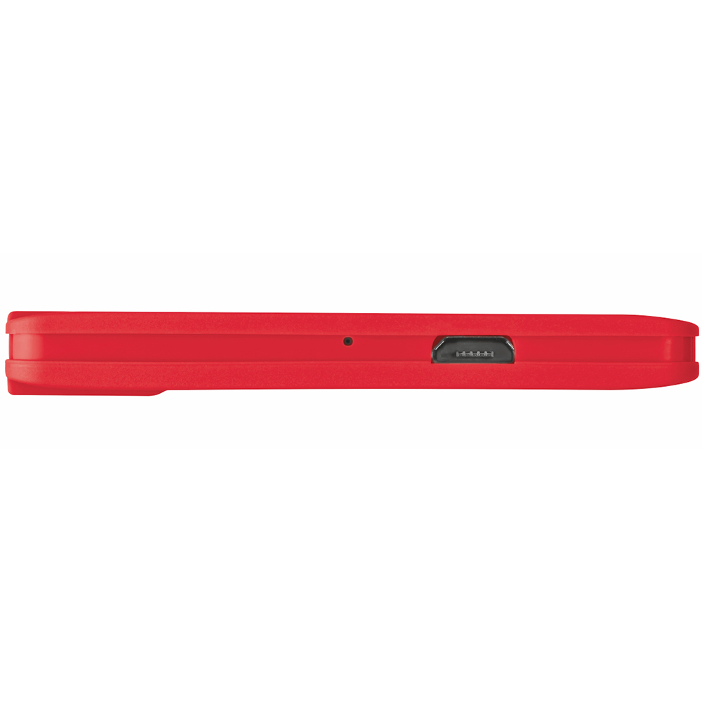 Powerbank TRUST Power Bank 2200T Ultra-thin Charger red (20913) Емкость 2200