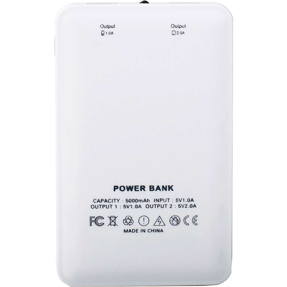 Powerbank DROBAK Elegant Power 5000 маг White (608703) Торгова марка DROBAK