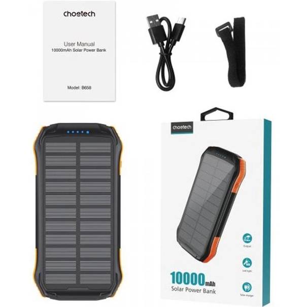 Powerbank CHOETECH B658-OR 10000mAh Тип акумулятора Li-Ion