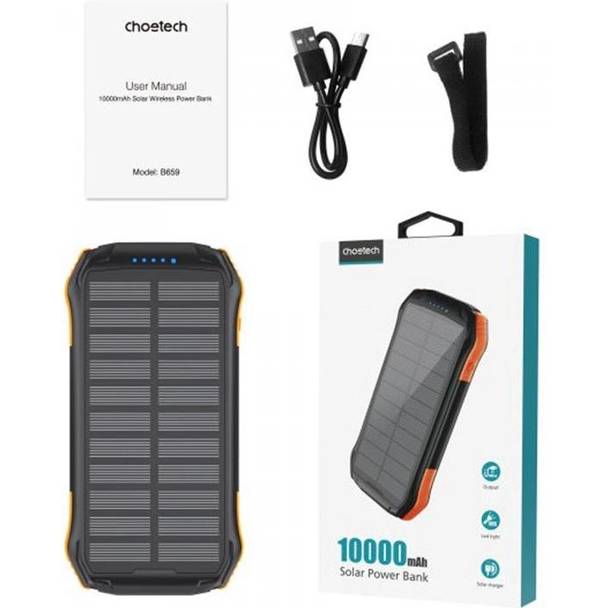 Powerbank CHOETECH B659-OR 10000mAh Тип акумулятора Li-Ion