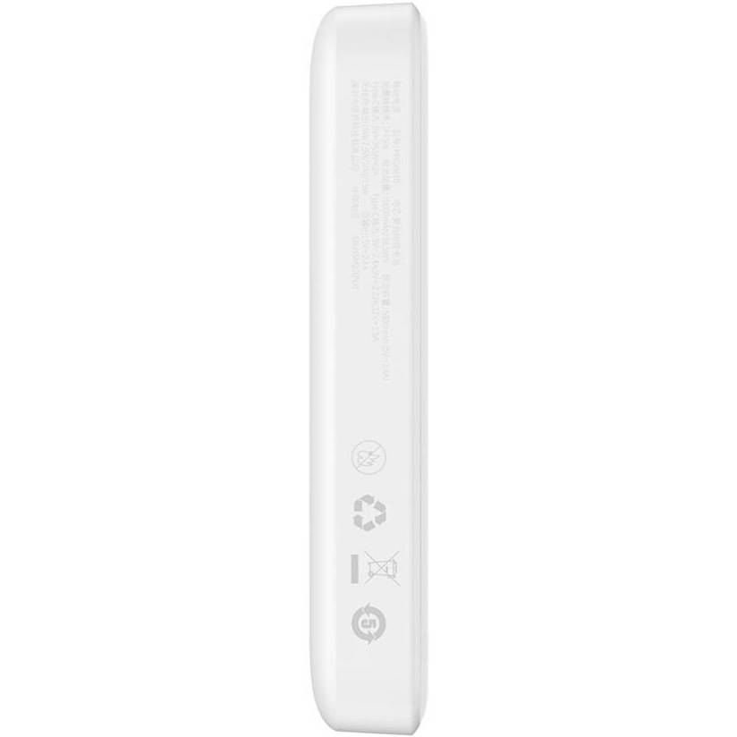 Powerbank BASEUS 10000mAh 20W Magnetic Mini White Тип аккумулятора Li-Pol