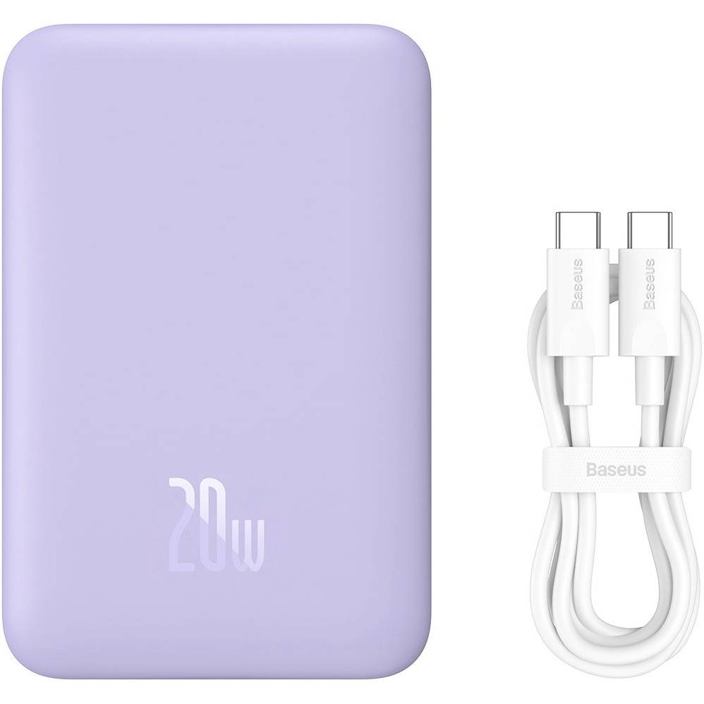 Powerbank BASEUS 10000mAh 20W Magnetic Mini Рупер Ємність 10000