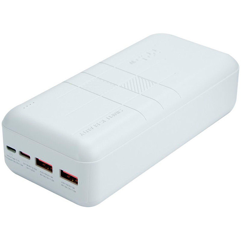 Powerbank XO PR189 30000 mAh White (XO-PR189W/29188) Комплектация  кабель USB