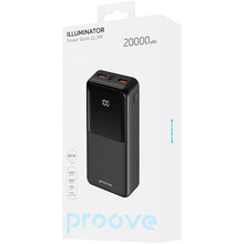 Powerbank PROOVE 20000mAh Illuminator 22.5W Black (54071black)