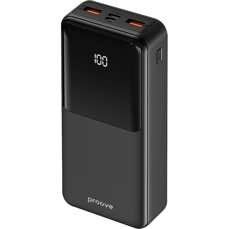 Powerbank PROOVE 20000mAh Illuminator 22.5W Black (54071black)