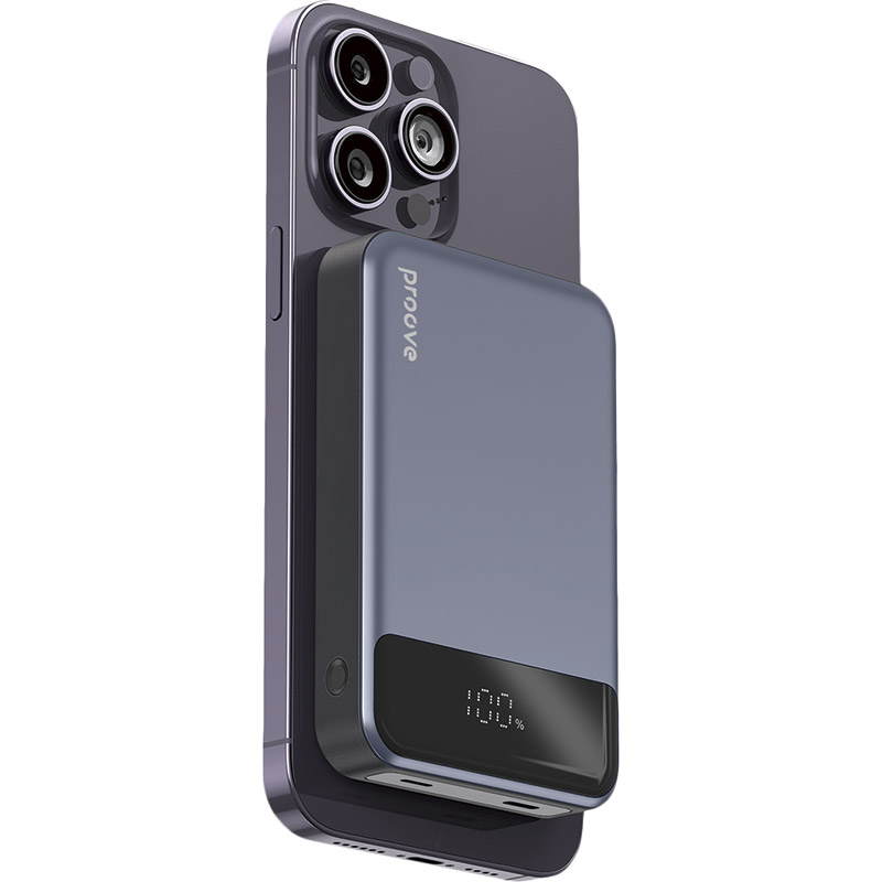 Powerbank PROOVE 10000mAh Hoodman Magnetic 20W Gray (54073gray) Торговая марка Proove