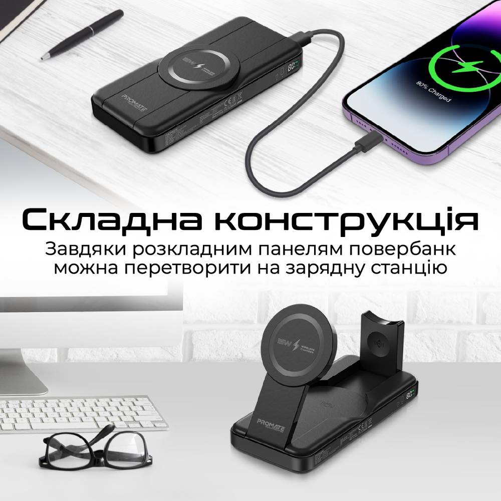 Покупка Powerbank PROMATE 10000mAh (powerpack-fold)