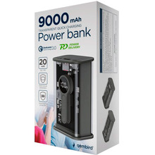 Powerbank GEMBIRD 9000 mAh QC3.0 (PB09-TQC3-01)