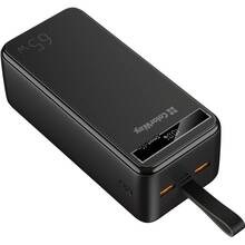 Powerbank COLORWAY 40000 mAh Powerful Black (CW-PB400LPA4BK-PDD)