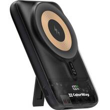 Powerbank COLORWAY 10000 mAh 15W MagSafe Black (CW-PB100LPA3BK-WPDD)