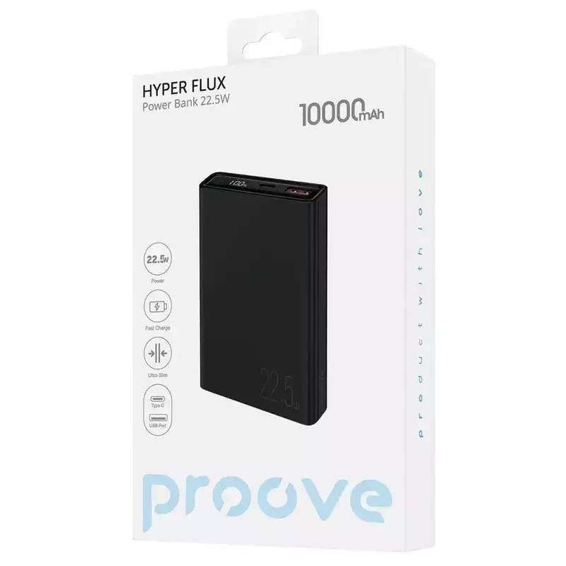 Powerbank PROOVE Hyper Flux 22.5W 10000mAh Black (55773black) Тип аккумулятора Li-Pol