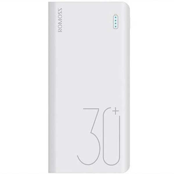 Powerbank ROMOSS 30000mah Sense8+ білий T (PHP30-401-02) Powerbank ROMOSS 30000mah Sense8+ білий T (PHP30-401-02)