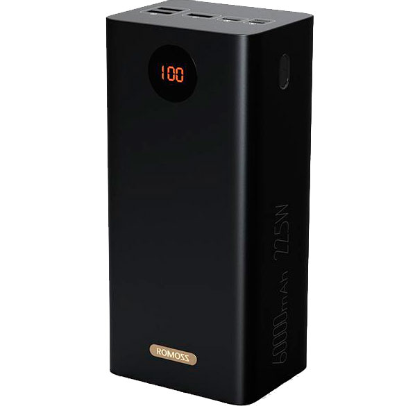 Powerbank ROMOSS PEA60 60000mAh 22.5W Black (PEA60-152-2142) Powerbank ROMOSS PEA60 60000mAh 22.5W Black (PEA60-152-2142)