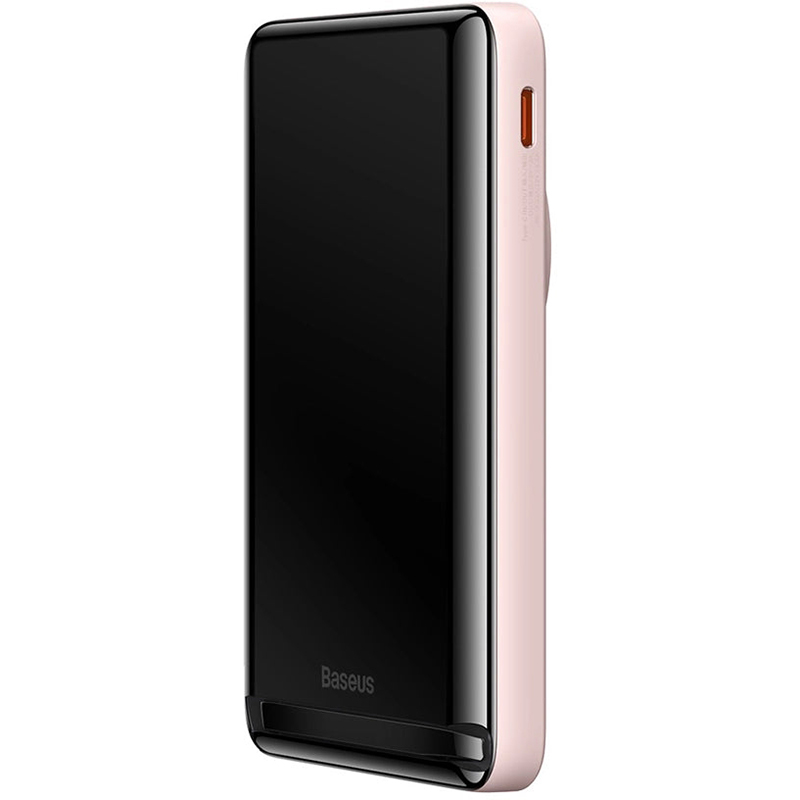 Powerbank BASEUS Magnetic Bracket Overseas Edition 20W 10000mAh Pink (PPCX000204) Комплектація  кабель USB Type-C - Type-C, інструкція