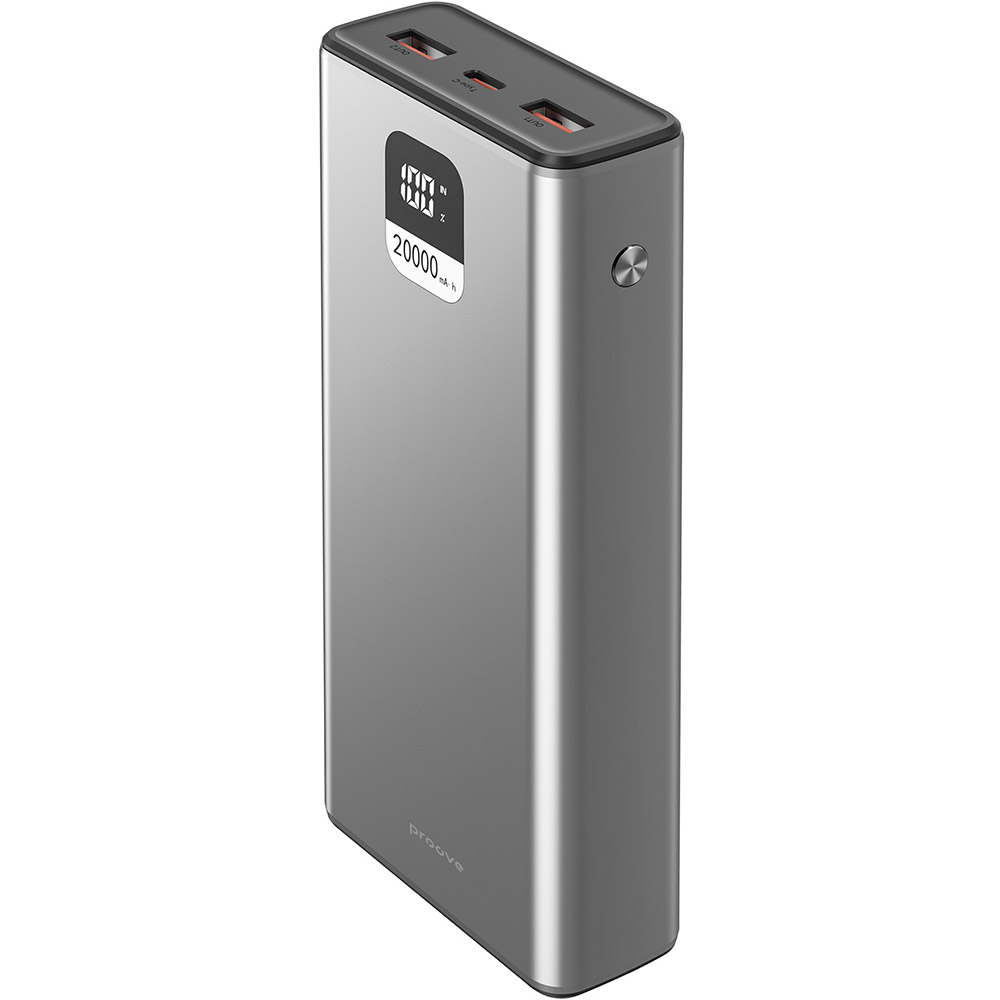 Powerbank PROOVE Guardian 22.5W 20000mAh Metal Gray (PBG222210004)