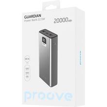 Powerbank PROOVE Guardian 22.5W 20000mAh Metal Gray (PBG222210004)