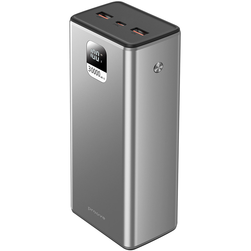 powerbank PROOVE Guardian 22.5W 30000mAh metal gray