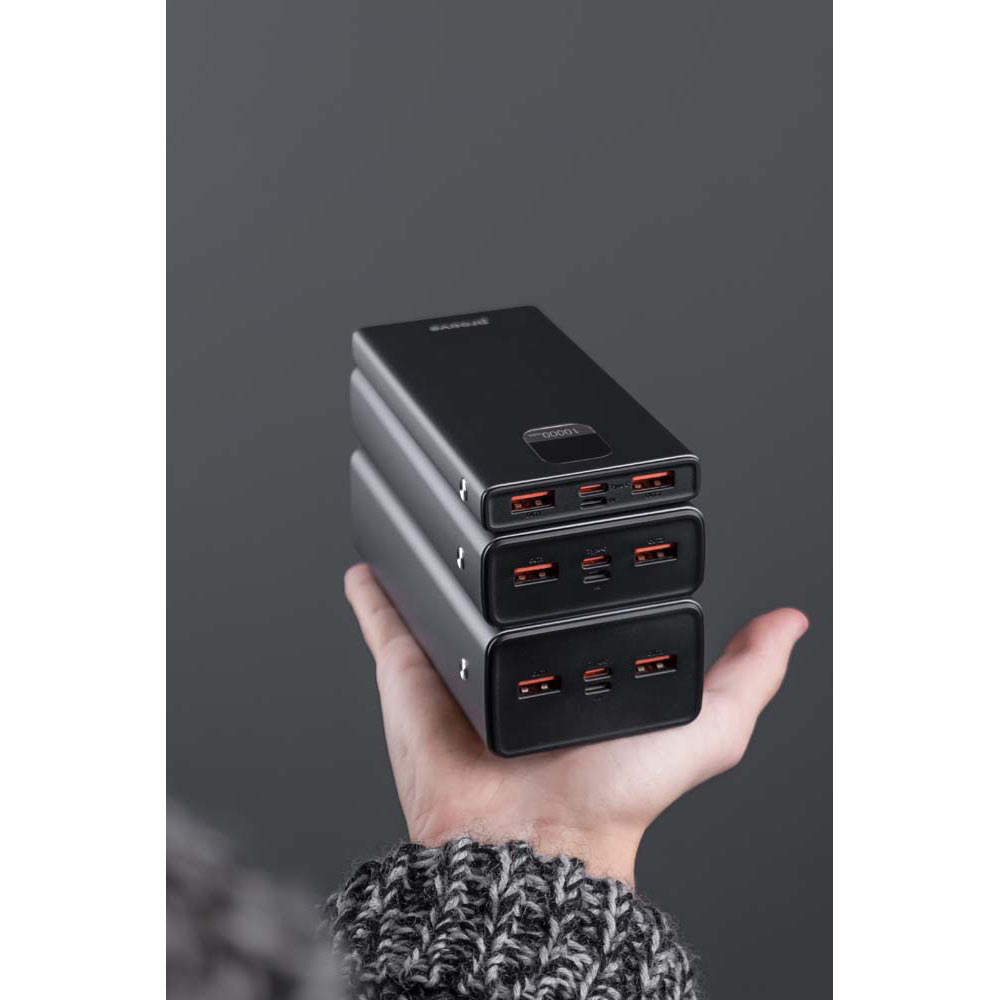 powerbank PROOVE Guardian 22.5W 30000mAh metal gray Емкость 30000