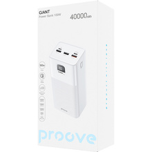 Powerbank PROOVE Giant 100W 40000mAh White (57733white)