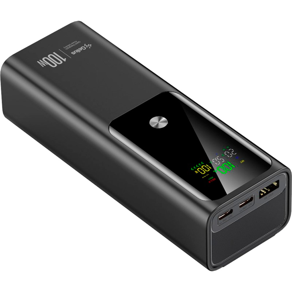 Powerbank GELIUS GT 20000mAh QC+PD 100W GP-PB307 Black (00000099212) Емкость 20000