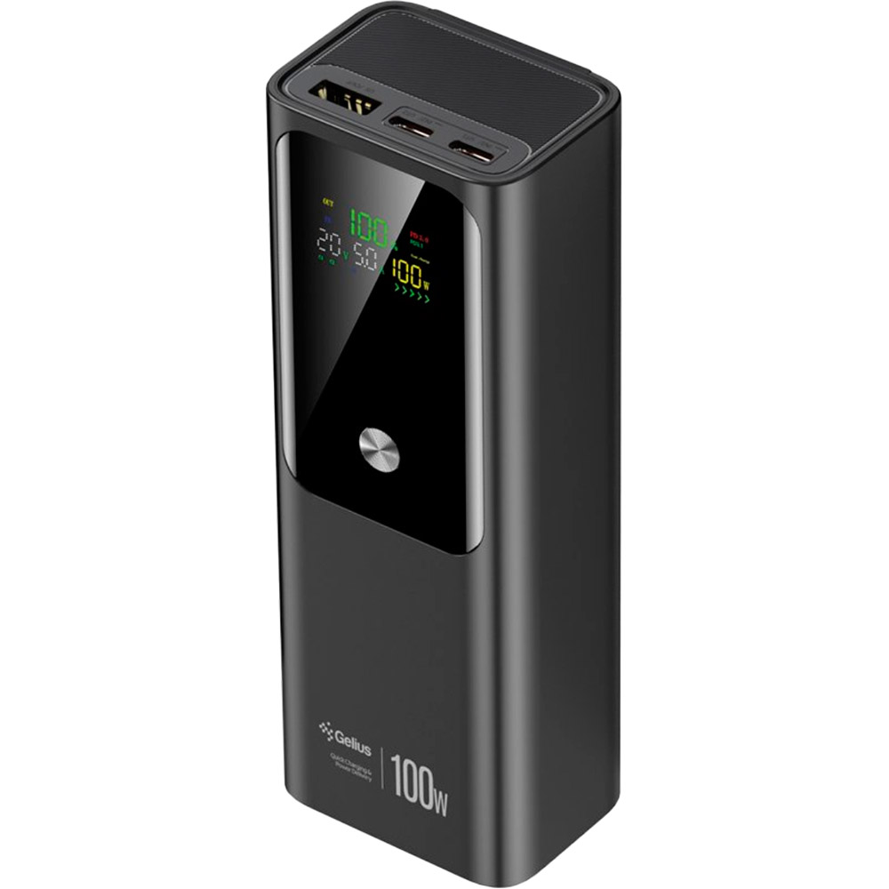 Powerbank GELIUS GT 20000mAh QC+PD 100W GP-PB307 Black (00000099212) Торговая марка GELIUS