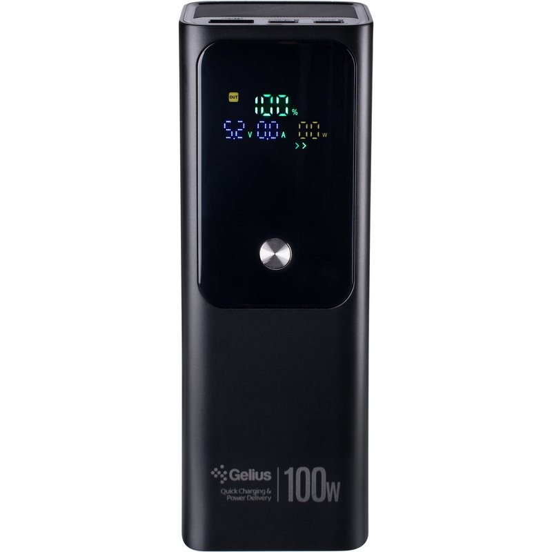 Powerbank GELIUS GT GP-PB307 QC+PD 100W 20000mAh Black (00000099212)