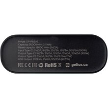 Powerbank GELIUS Hype GP-PB306 QC+PD 100W 30000mAh Black (00000099209)