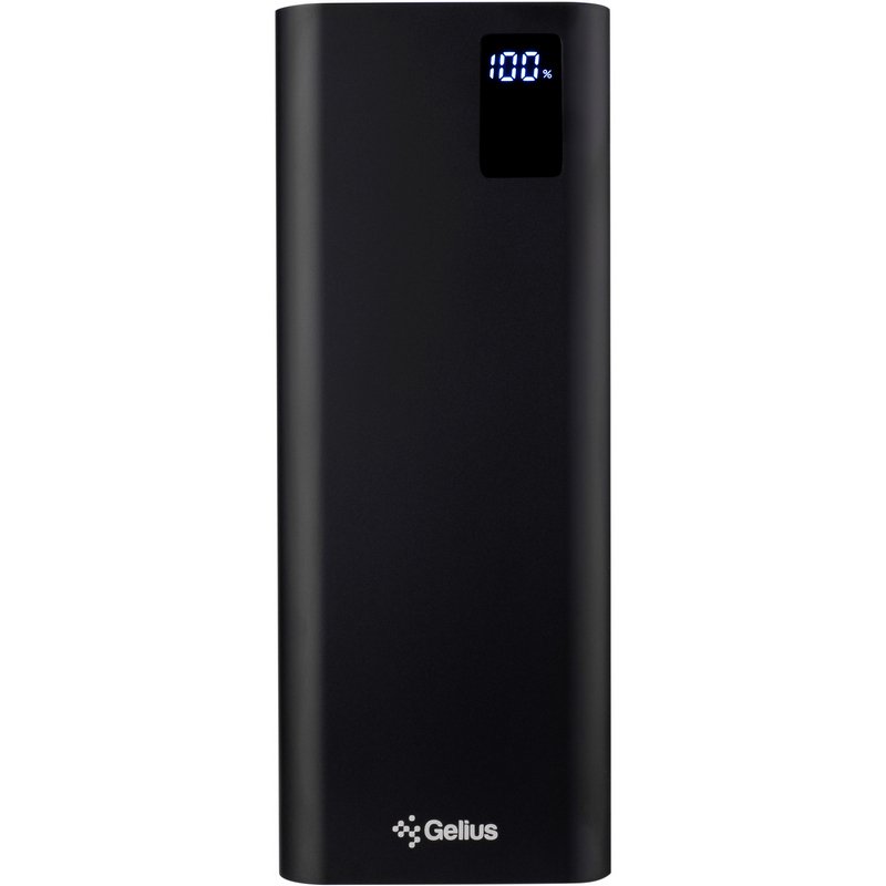 Powerbank GELIUS Hype GP-PB306 QC+PD 100W 30000mAh Black (00000099209) Вхідний роз'єм USB Type-C