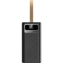 Powerbank GELIUS Wide 40000mAh (QC+PD 22.5W/Led) GP-PB308 Black (00000099213)