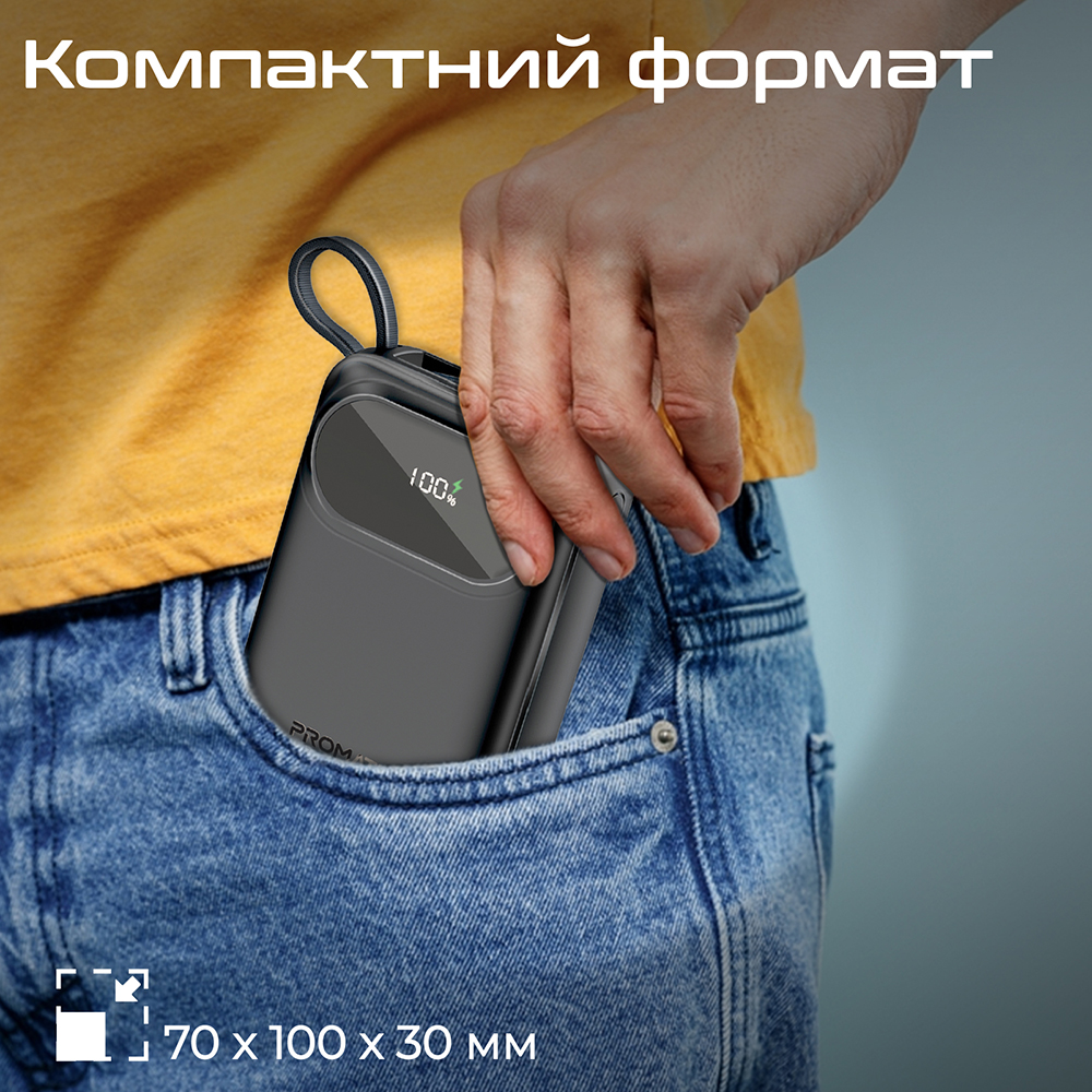 Покупка Powerbank PROMATE 20000mAh black (powerpod-20.black)