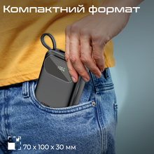 Powerbank PROMATE 20000mAh black (powerpod-20.black)