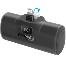 Повербанк Promate 5000 mAh black (powerup-i.black)