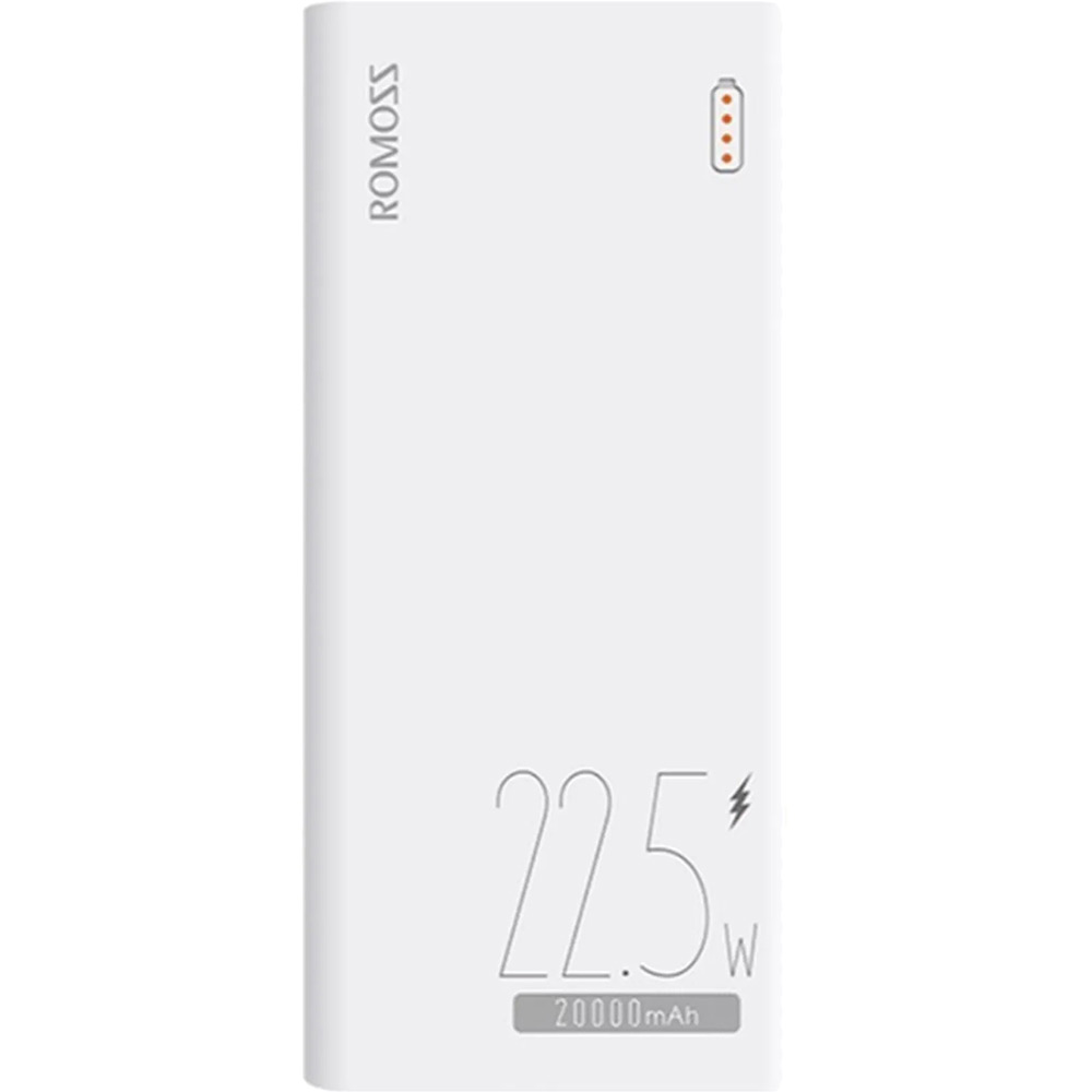 Powerbank ROMOSS SENSE6F 22,5W (PPH80-611-1133H) 20000mAh White