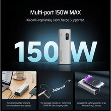 Powerbank CUKTECH PB200P 20000mAh 150W Grey (1076230)