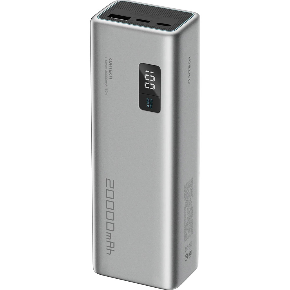 Powerbank CUKTECH PB200P 20000mAh 150W Grey (1076230) Торгова марка CUKTECH