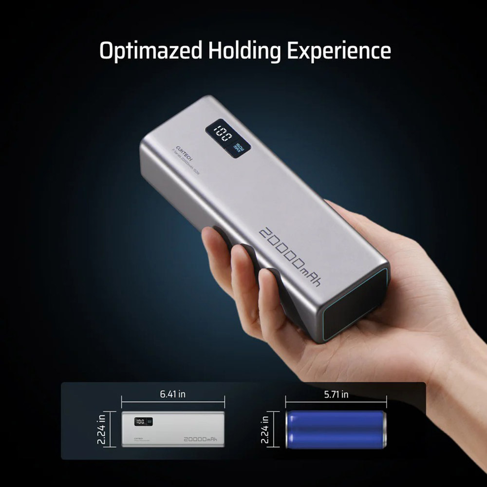 Фото Powerbank CUKTECH PB200P 20000mAh 150W Grey (1076230)