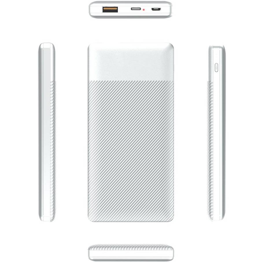 Powerbank THEGENERAL 10000mAh SwiftPower 18W White (40011019-08) Емкость 10000