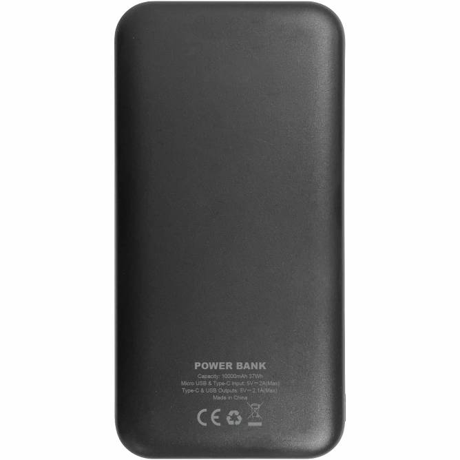 Powerbank THEGENERAL 10000mAh EnergyBoost 18W Black (40011219-01) Комплектация  кабель 3 в 1